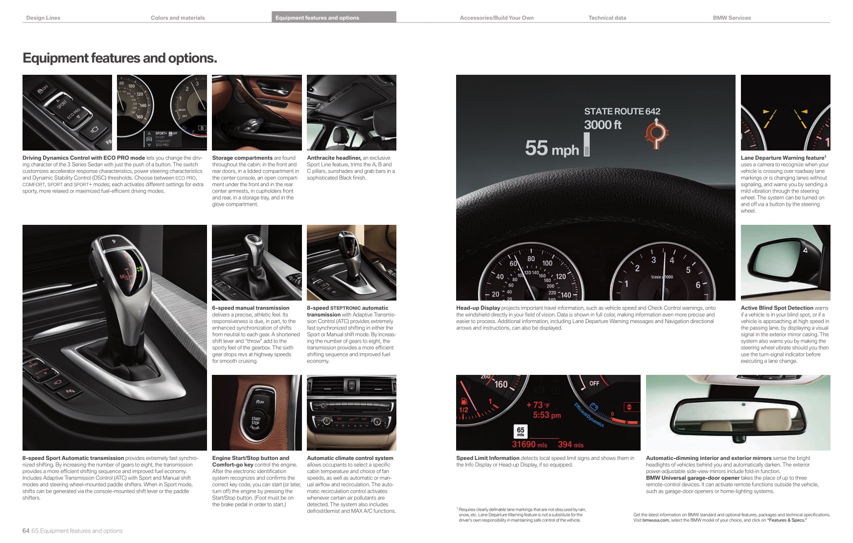 2012 BMW 3-Series Sedan Brochure Page 13